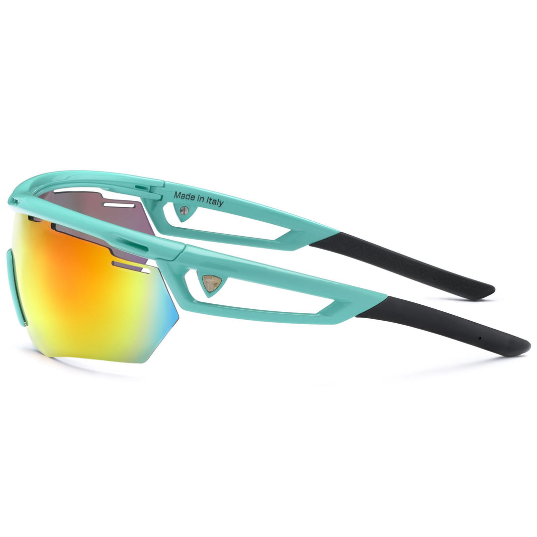 Glasses Unisex Cyclope Sunglasses TURQUOISE -RM2 Dressed Front (jpg Rgb)	