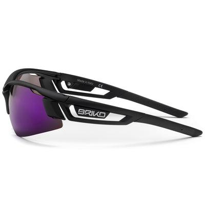 Glasses Unisex Uragano Sunglasses MATT BLACK -PM3 Dressed Front (jpg Rgb)	