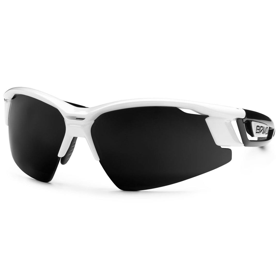 Glasses Unisex Uragano Sunglasses WHITE BLACK -SG4 Dressed Side (jpg Rgb)		