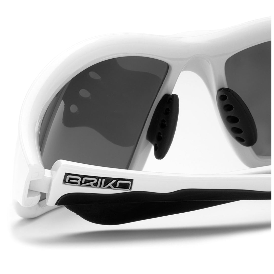 Glasses Unisex ACTION Sunglasses WHITE BLACK -SM3 Dressed Back (jpg Rgb)		