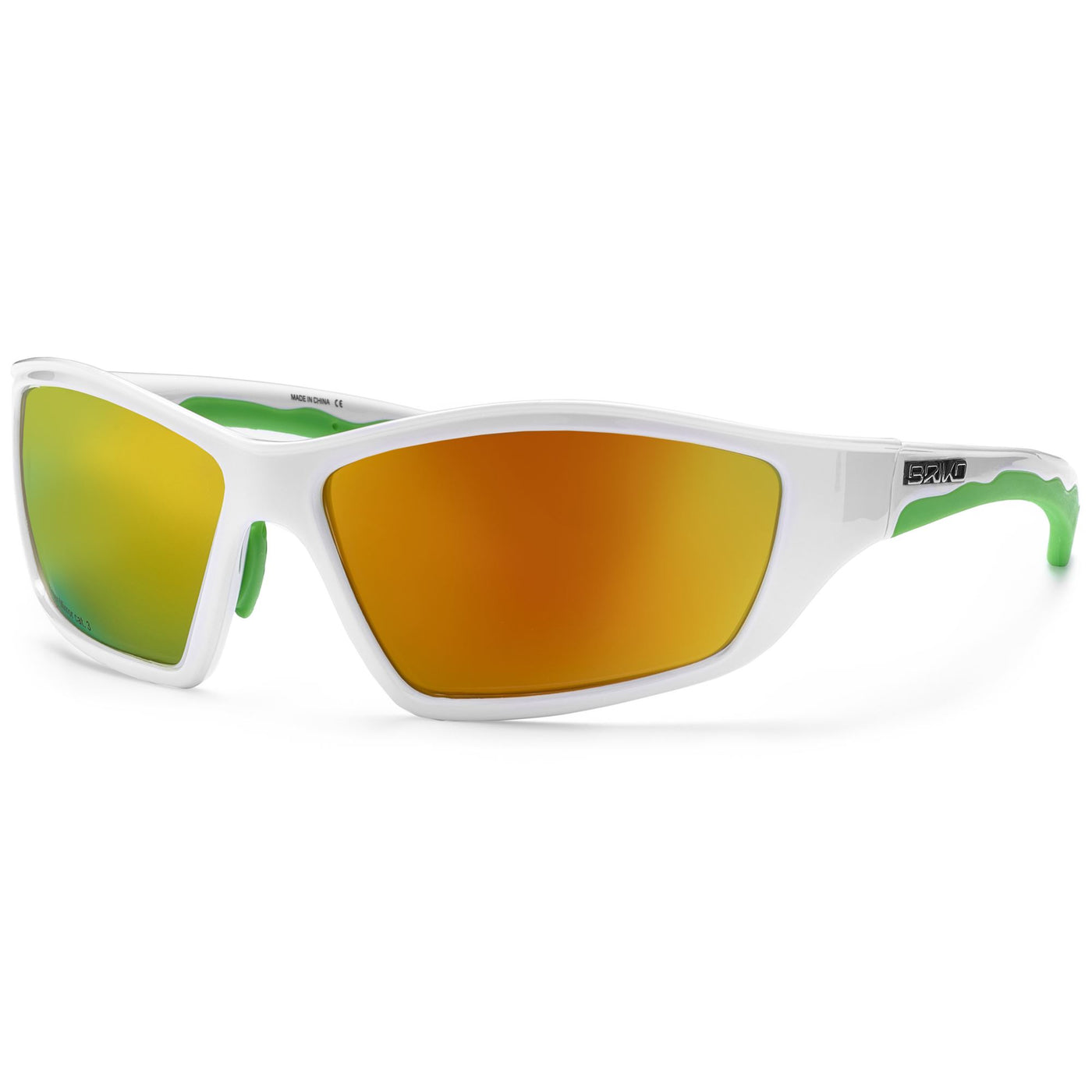 Glasses Unisex ACTION Sunglasses WHITE -GM3 Dressed Side (jpg Rgb)		