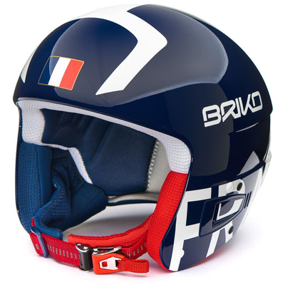 Helmets Unisex Vulcano Fis 6.8 - France Helmet SHINY BLUE Photo (jpg Rgb)			