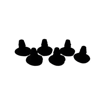 Spare Parts Unisex CLOSING HOLE PINS Helmet Spare Parts BLACK | briko Photo (jpg Rgb)			
