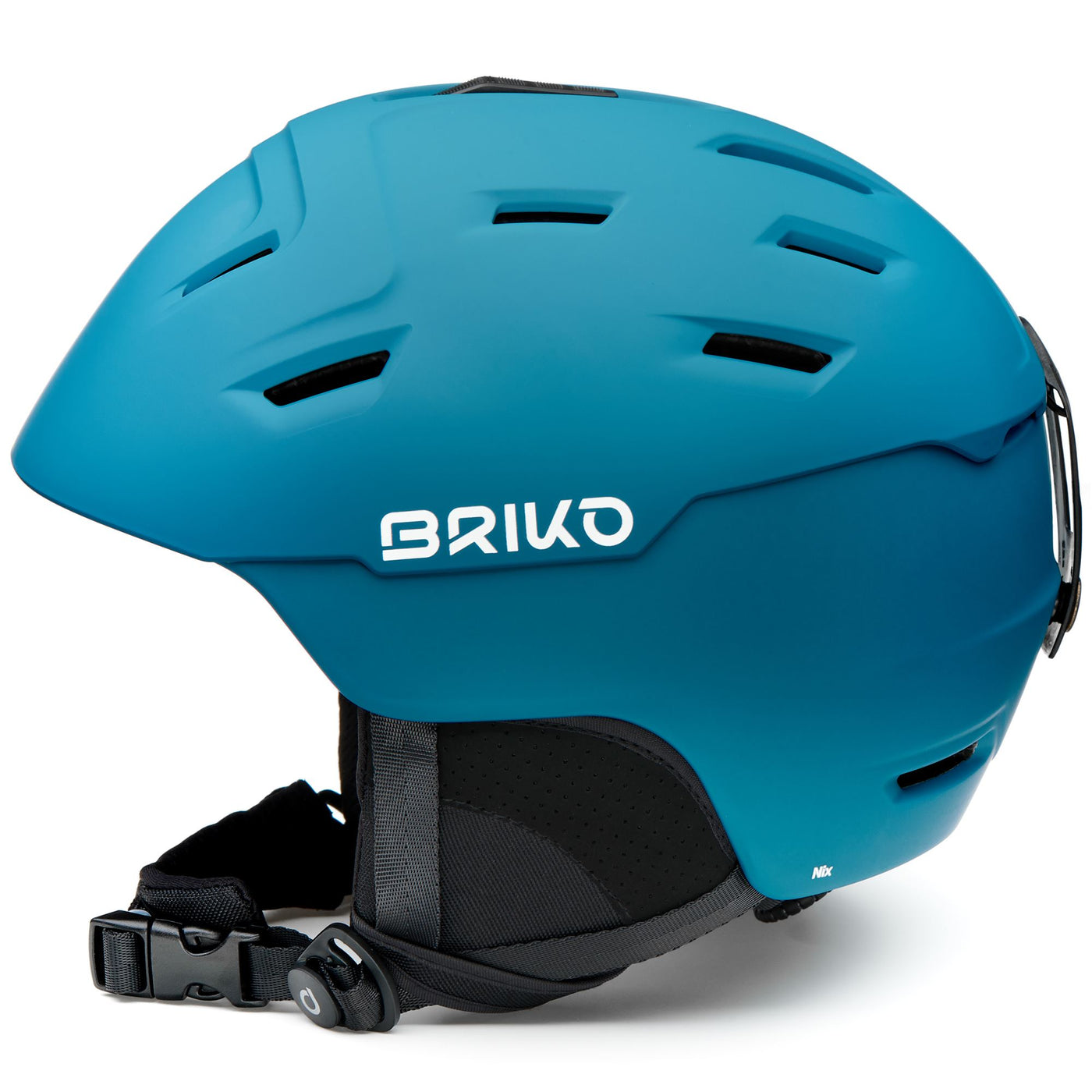Helmets Unisex Storm Helmet MATT CAMEO BLUE | briko Dressed Front (jpg Rgb)	