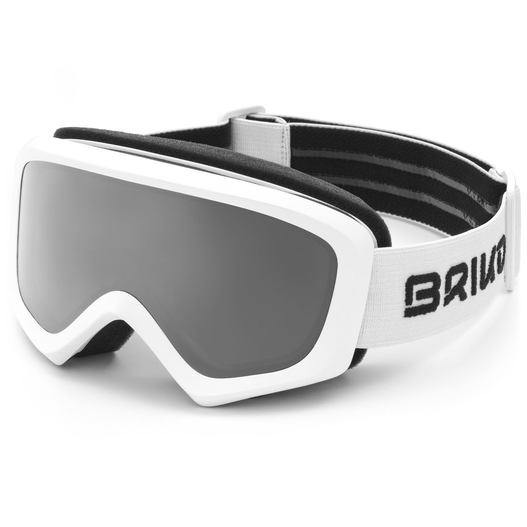 Goggles Kid unisex GEYSER Ski  Goggles WHITE - SM2 | briko Photo (jpg Rgb)			