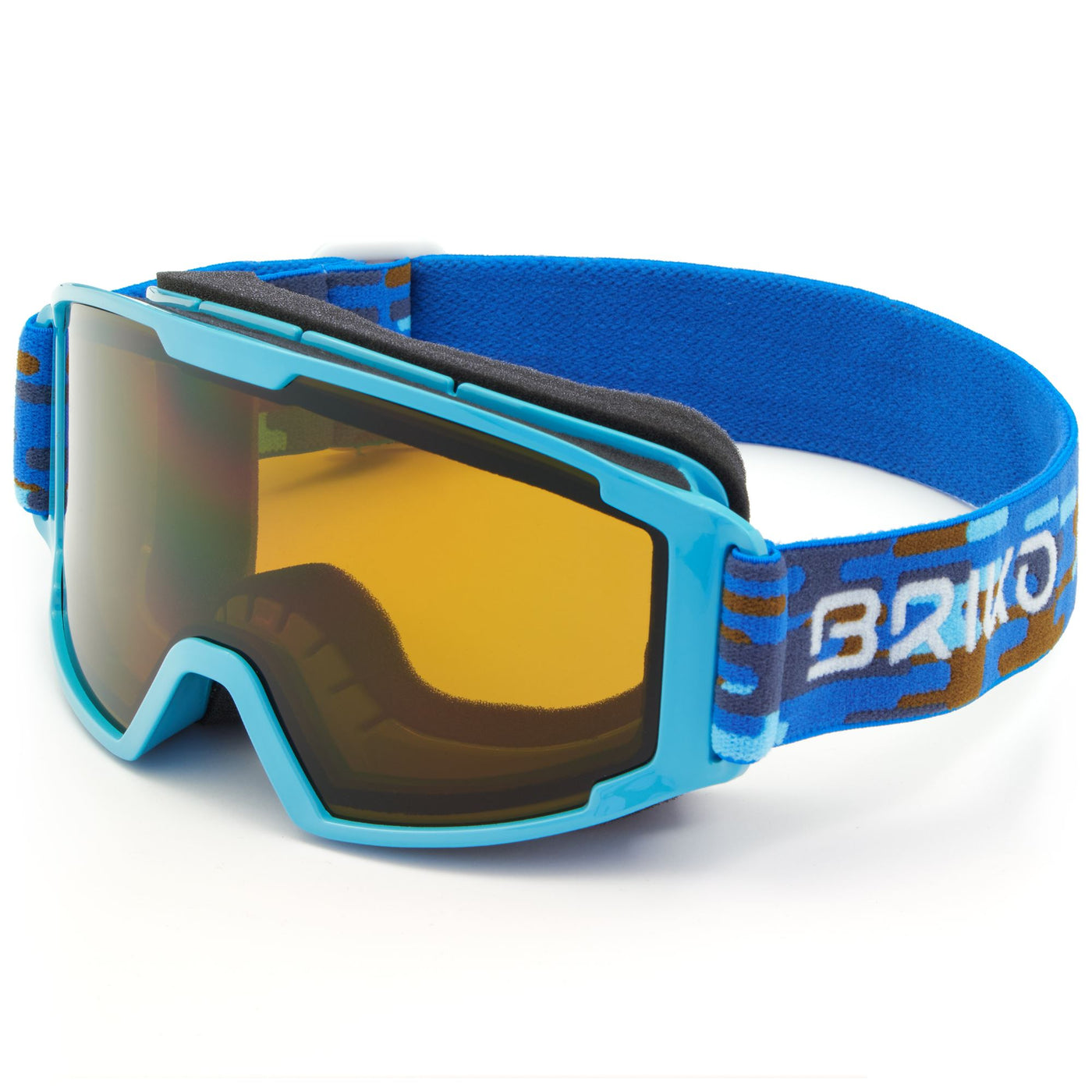 Goggles Kid unisex SAETTA Ski  Goggles SHINY PLANET BLUE CAMO - BR2 Photo (jpg Rgb)			