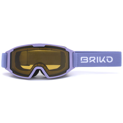 Goggles Kid unisex SAETTA Ski  Goggles LIGHT BLUE SHIP COVE - BR2 | briko Dressed Front (jpg Rgb)	