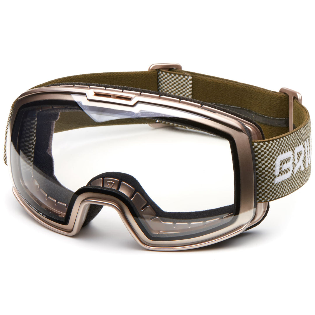 Goggles Unisex Nyira 7.6 Photo Ski  Goggles D GREEN BEIGE-PHG13 | briko Photo (jpg Rgb)			