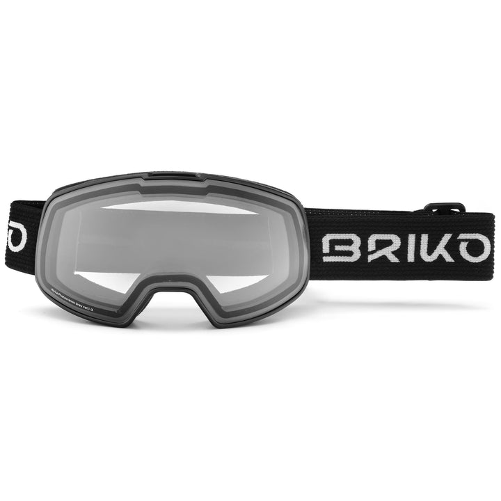 Goggles Unisex NYIRA PHOTO Ski  Goggles BLACK-PHG13 | briko Dressed Front (jpg Rgb)	