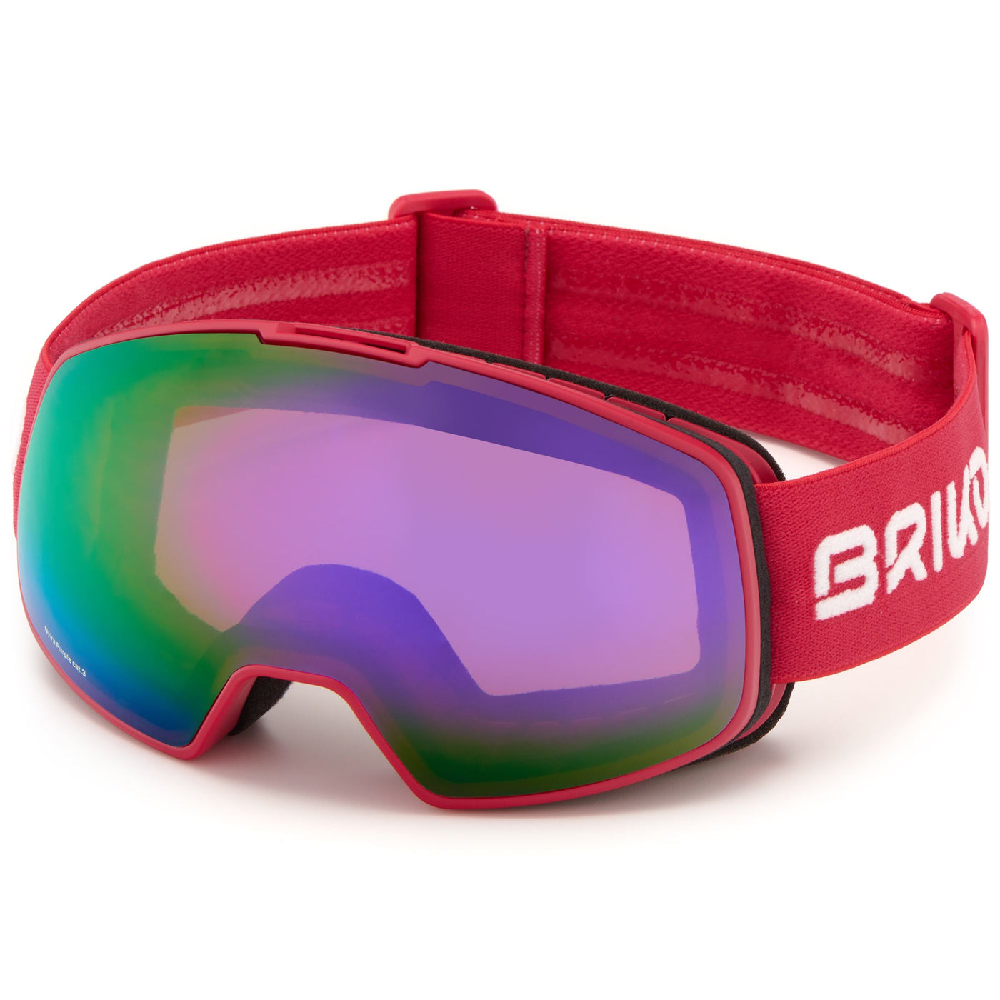 Goggles Unisex NYIRA Ski  Goggles RED RUBINE - PUM3 | briko Photo (jpg Rgb)			