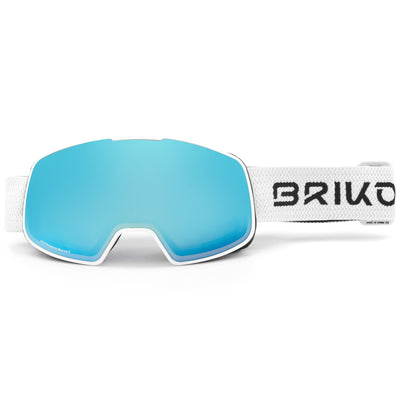 Goggles Unisex NYIRA Ski  Goggles WHITE - SICYB2 Dressed Front (jpg Rgb)	