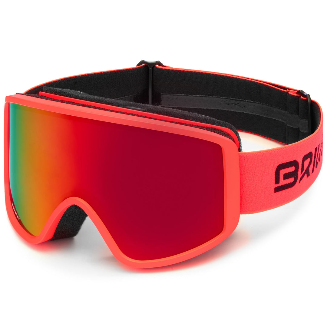 Goggles Unisex HOMER Ski  Goggles ORANGE FLUO - RM2 | briko Photo (jpg Rgb)			