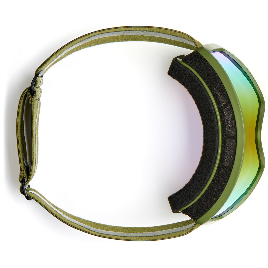 Goggles Unisex HOMER Ski  Goggles DEEP GREEN - YM2 Dressed Side (jpg Rgb)		