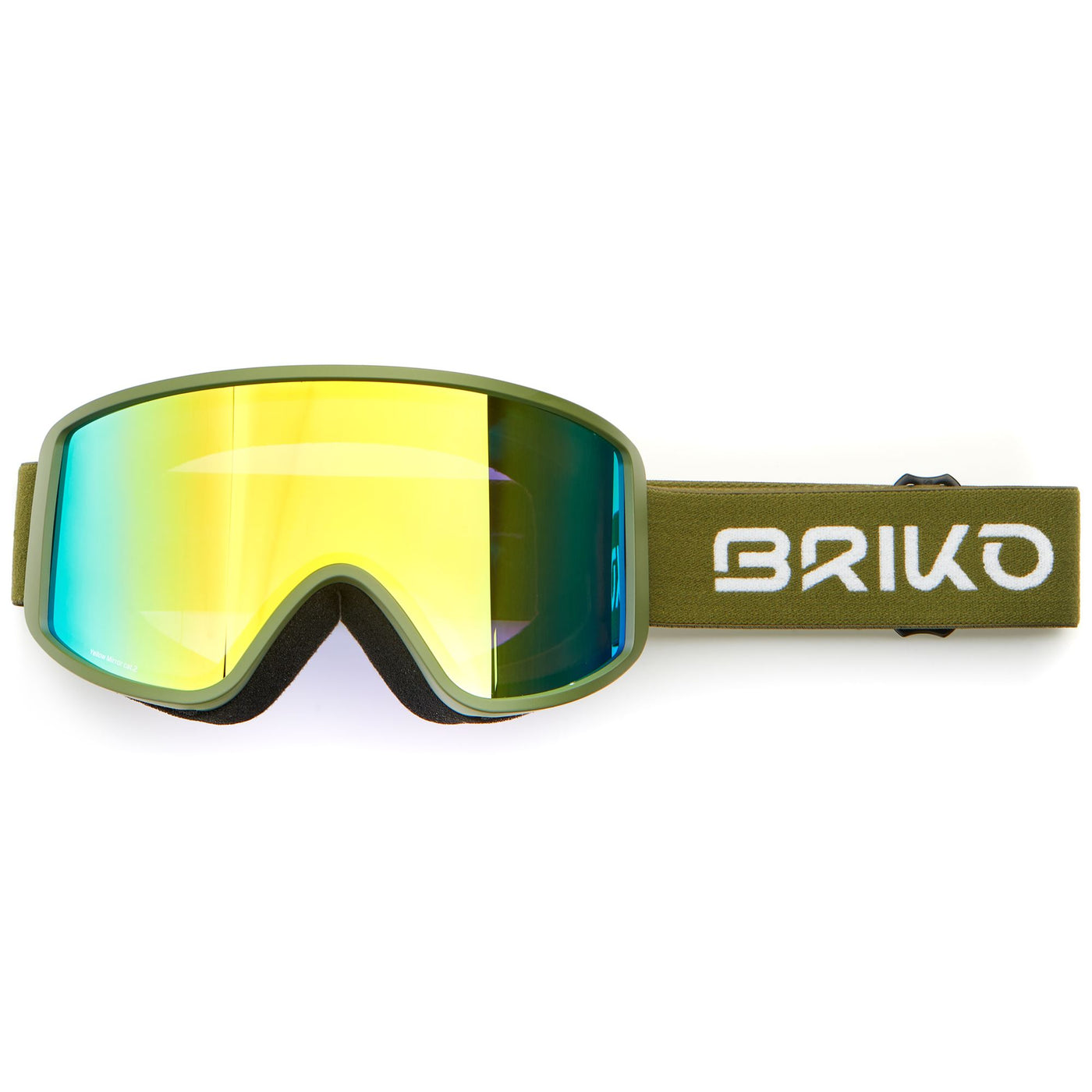 Goggles Unisex HOMER Ski  Goggles DEEP GREEN - YM2 Dressed Front (jpg Rgb)	