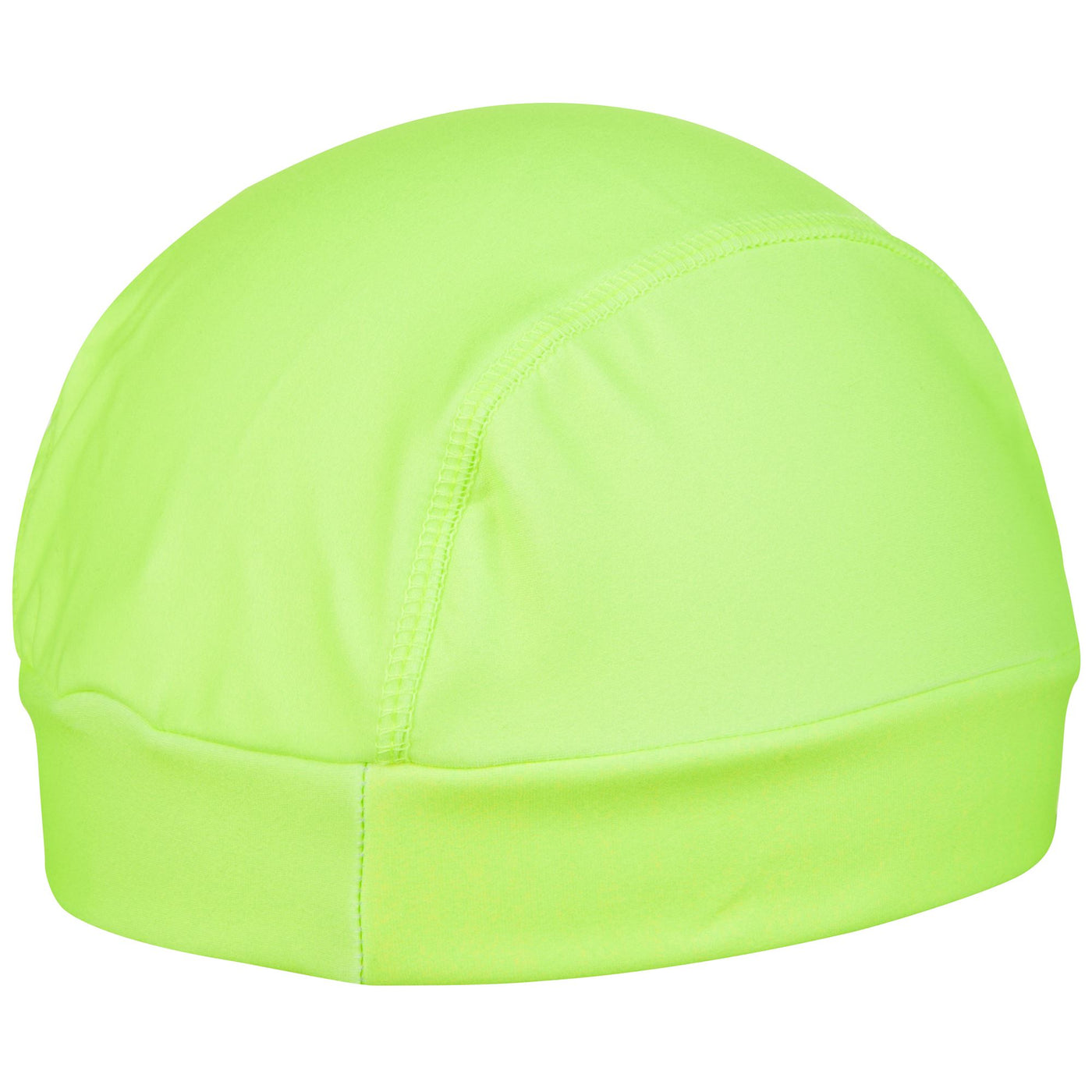 Headwear Unisex THIN WARM UNDER HELMET Headcover GREEN LIME Dressed Front (jpg Rgb)	