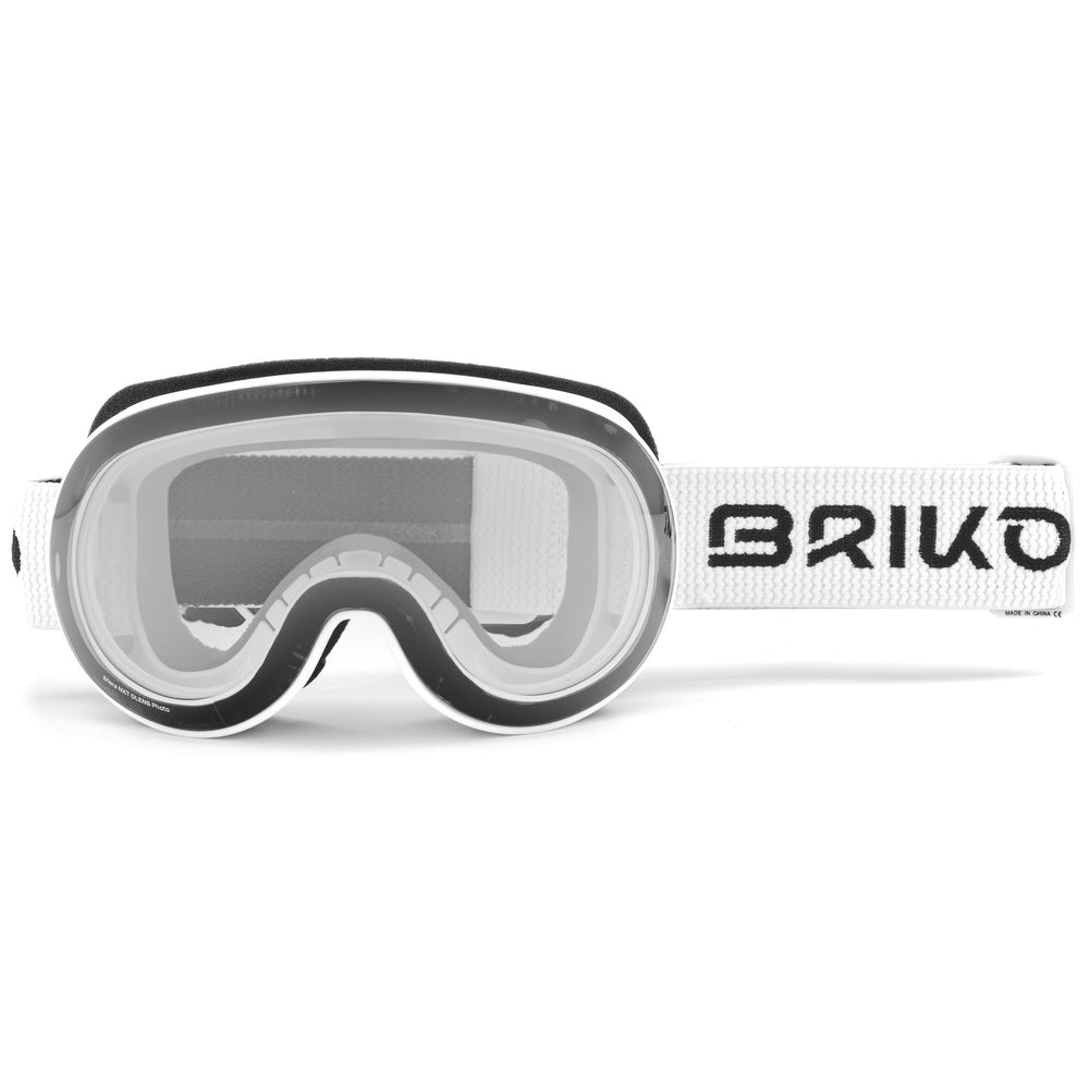 Goggles Unisex Sfera Photo Nxt Ski  Goggles WHITE - NXTPHG13 | briko Dressed Front (jpg Rgb)	