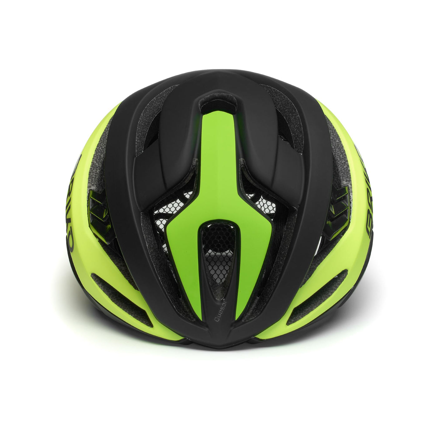 Helmets Unisex QUASAR Helmet MATT BLACK - LIME FLUO Dressed Side (jpg Rgb)		