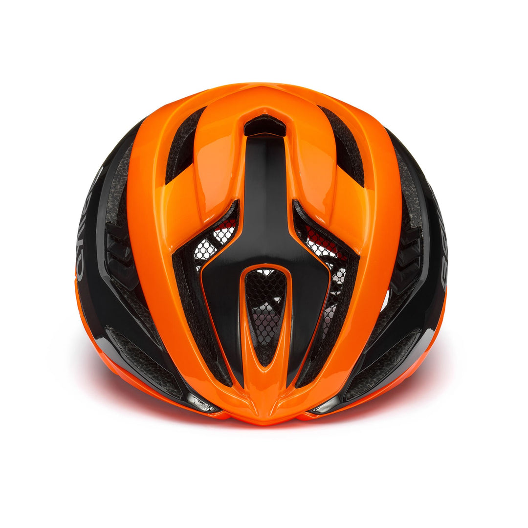 Helmets Unisex QUASAR Helmet SHINY ORANGE FLAME BLACK