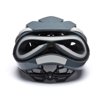 Helmets Unisex QUASAR Helmet SHINY SHUTTLE GREY -  IRON GREY Dressed Back (jpg Rgb)		