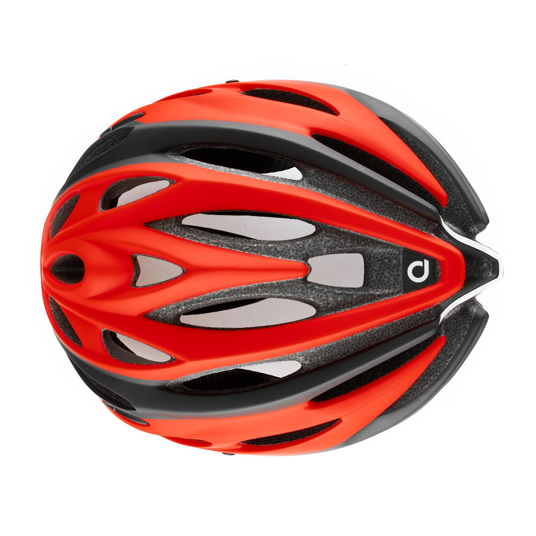 Helmets Unisex KISO Helmet BLACK RED Dressed Side (jpg Rgb)		
