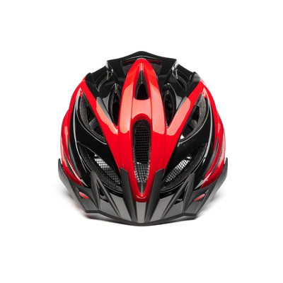 Helmets Unisex MORGAN Helmet SHINY BLACK - RED Dressed Side (jpg Rgb)		