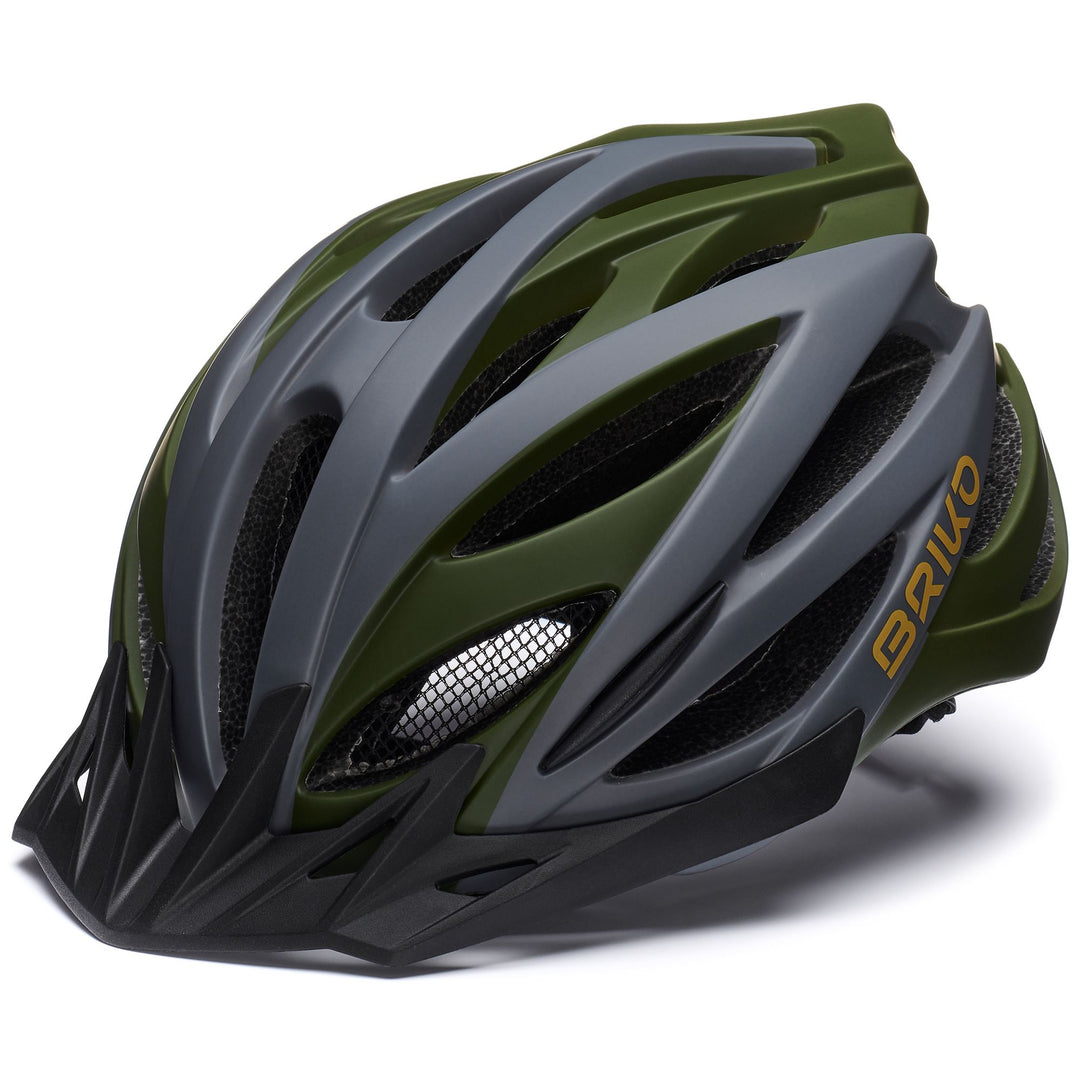 Helmets Unisex MORGAN Helmet MATT THATCH GREEN - ABBEY GREY - TURMENIC YELLOW Photo (jpg Rgb)			