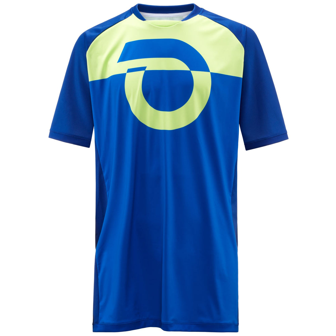 Active Jerseys Man FIERCE MTB Shirt Blu-Blu avio-Lime | briko Photo (jpg Rgb)			