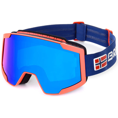 Goggles Unisex Lava 7.6 Nor Ski  Goggles Red Blue - BM3 | briko Photo (jpg Rgb)			