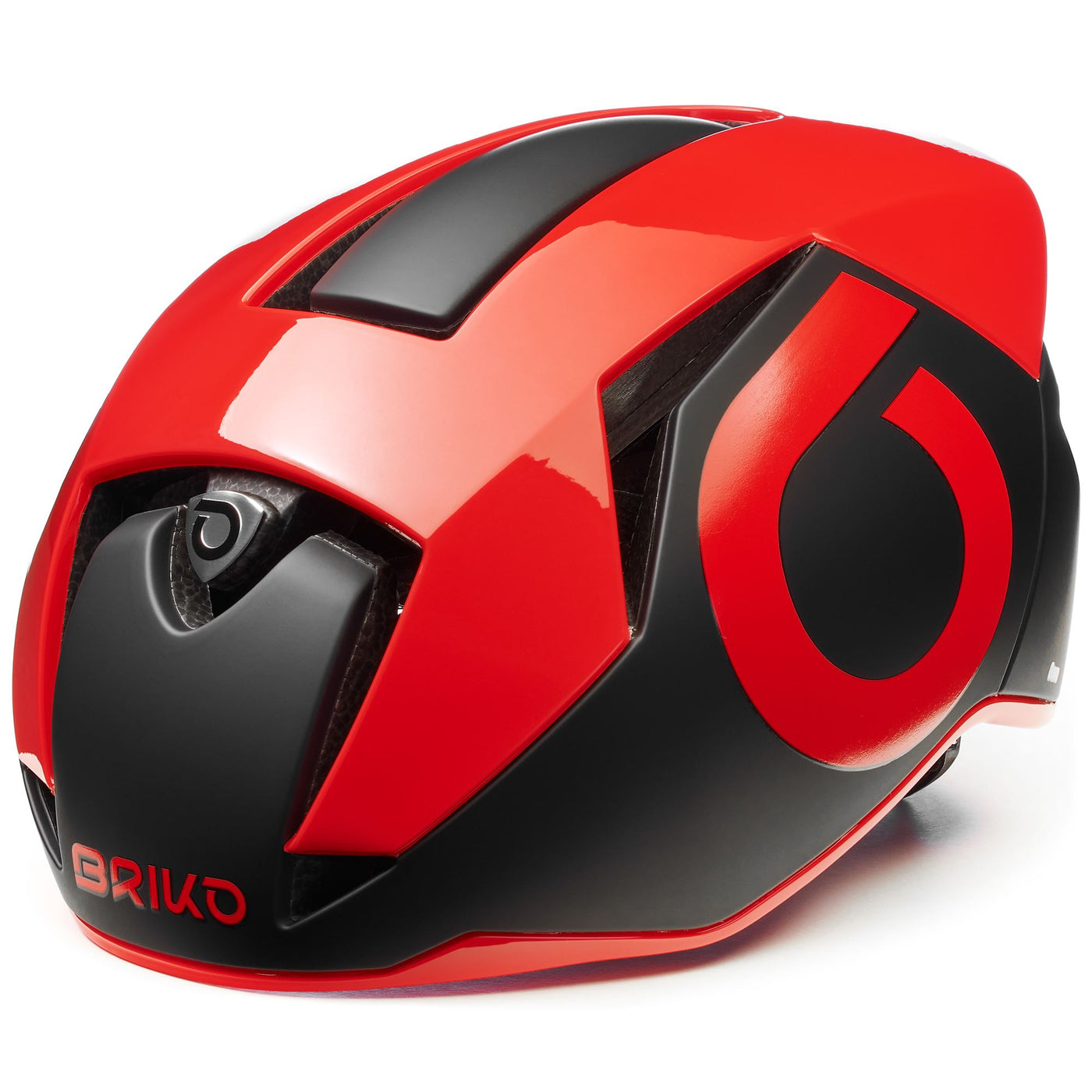 Helmets Unisex GASS 2.0 Helmet BLACK RED | briko Photo (jpg Rgb)			