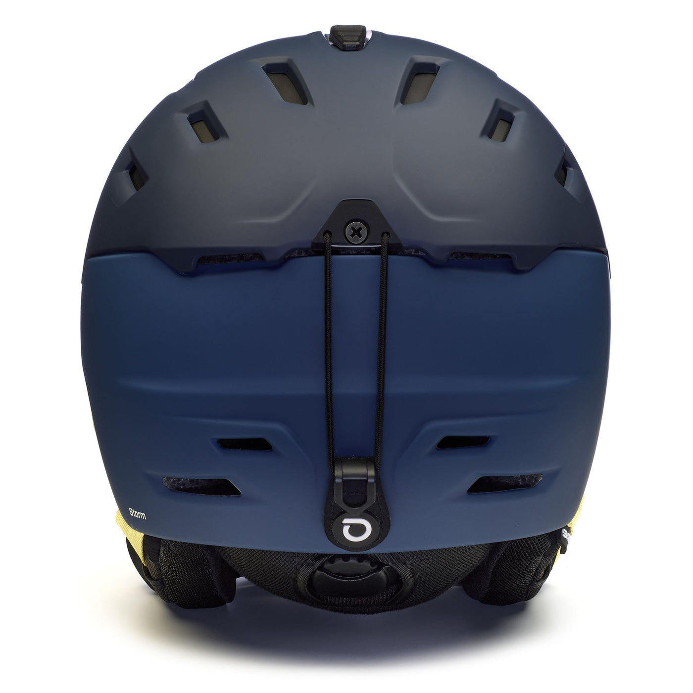 Helmets Unisex STORM 2.0 Helmet BLUE CLOUD BURST - BLUE BISCAY - YELLOW STARSHIP | briko Dressed Back (jpg Rgb)		