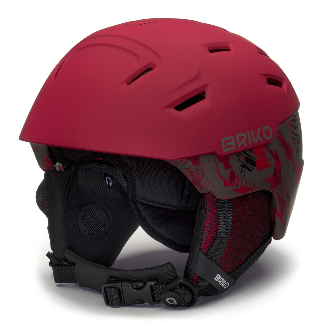Helmets Unisex STORM X Helmet MATT OLD BRICK RED - MONZA RED - DORADO BROWN Photo (jpg Rgb)			