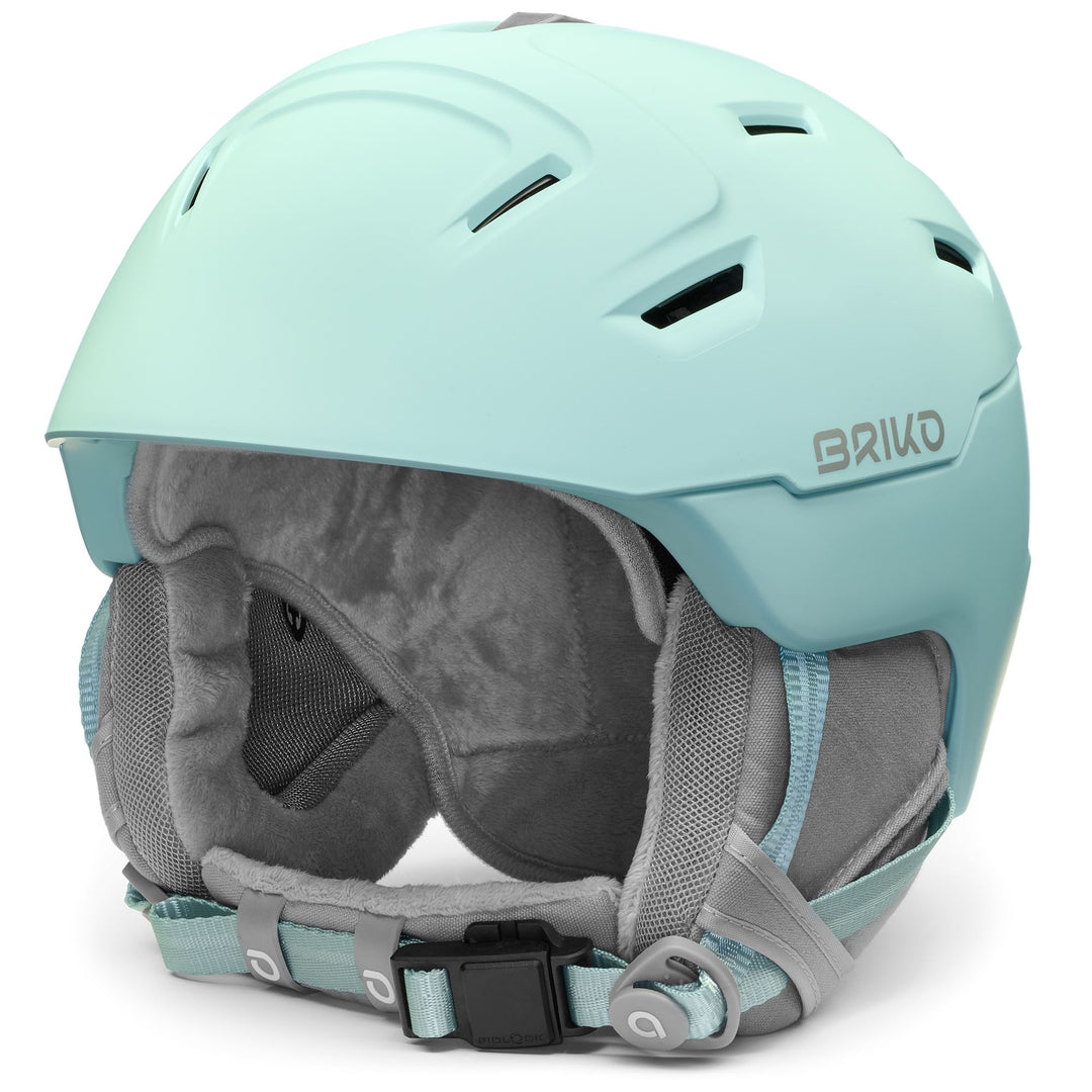 Helmets Woman CRYSTAL 2.0 Helmet MATT SEA BLUE | briko Photo (jpg Rgb)			