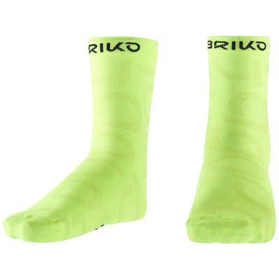 Socks Unisex MEDIUM SOCKS 13CM Ankle Sock Green Lime | briko Photo (jpg Rgb)			