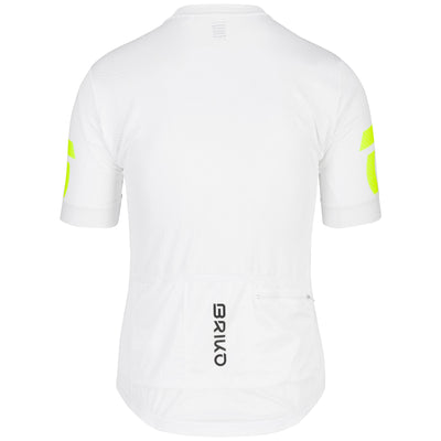 Active Jerseys Man GRANFONDO JERSEY 2.0 Shirt WHITE Dressed Front (jpg Rgb)	