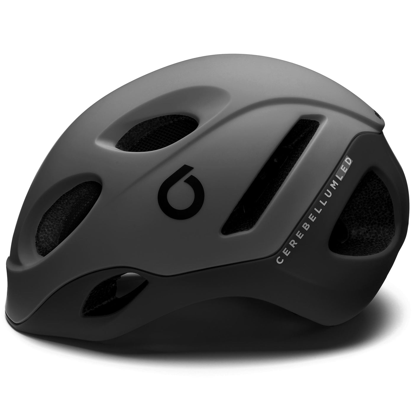Helmets Unisex E - ONE LED Helmet MATT GREEN STORM DUST - BLACK Dressed Side (jpg Rgb)		