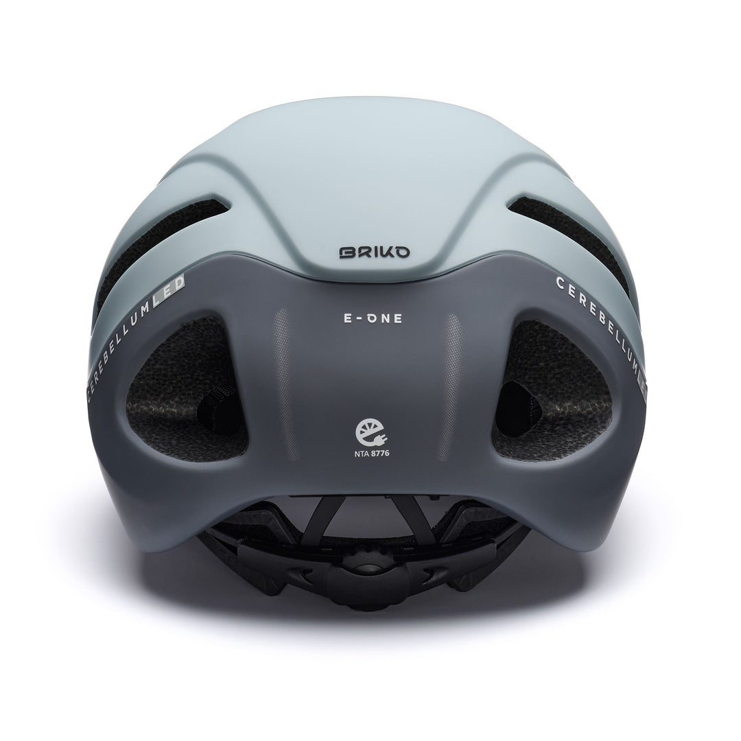 Helmets Unisex E - ONE LED Helmet MATT EDWARD GREY - SHUTTLE GREY Detail (jpg Rgb)			