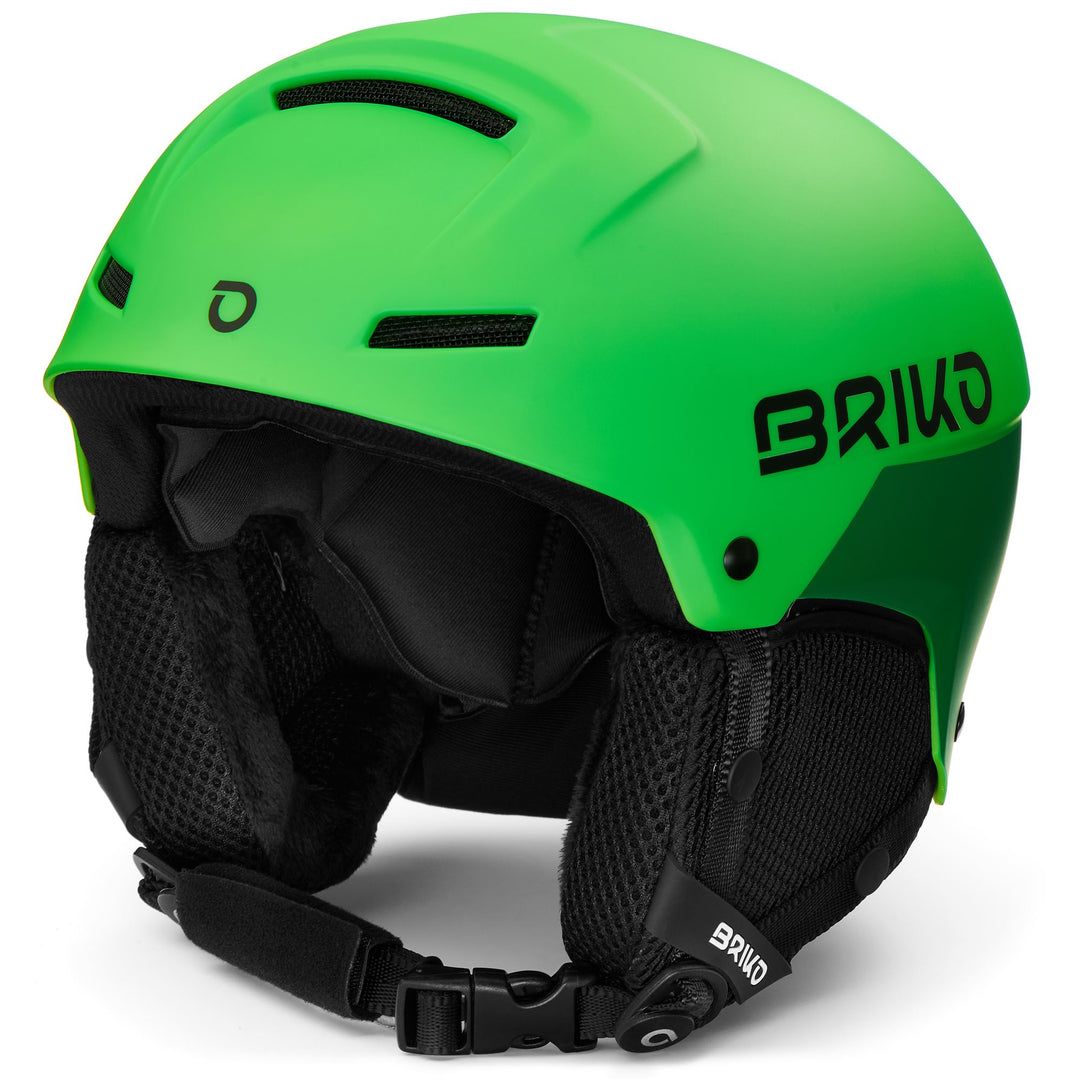 Helmets Unisex MAMMOTH Helmet SHINY MATT GREEN | briko Photo (jpg Rgb)			