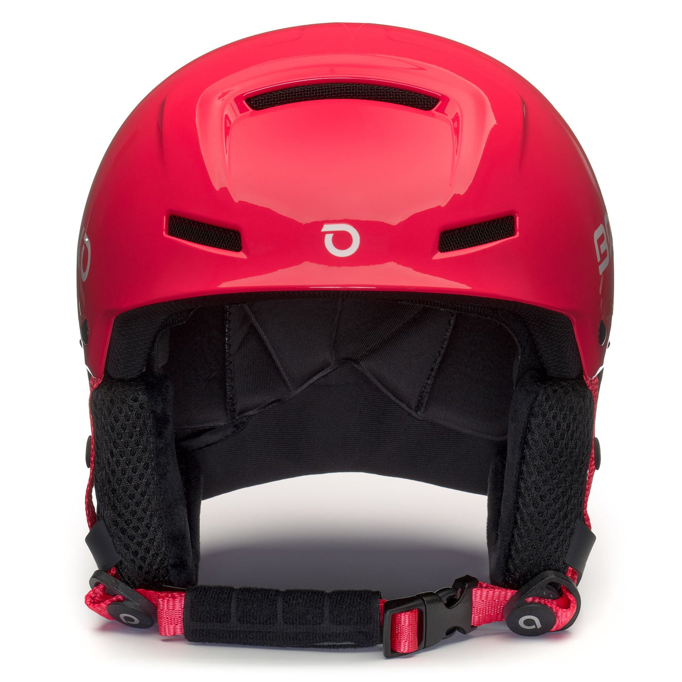 Helmets Unisex MAMMOTH Helmet SHINY AMARANTH RED - WHITE Dressed Side (jpg Rgb)		