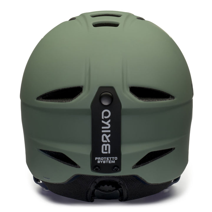 Helmets Unisex CANYON Helmet MATT CUTTY SARK GREEN - CLOUD BURST BLUE Dressed Back (jpg Rgb)		