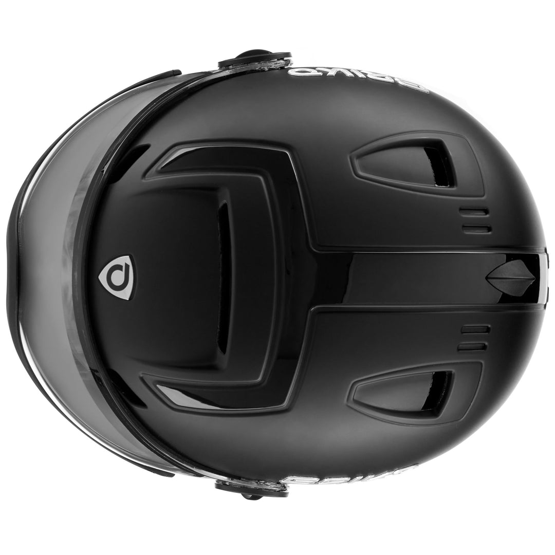 Helmets Unisex STROMBOLI VISOR PHOTO 2.0 Helmet SHINY MATT BLACK | briko Dressed Side (jpg Rgb)		