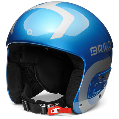 Helmets Kid unisex VULCANO FIS 6.8 JR Helmet IMPACT BLUE - SILVER Photo (jpg Rgb)			