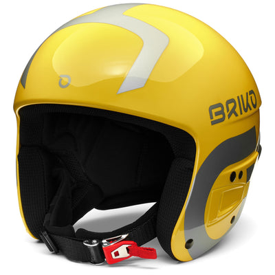 Helmets Unisex VULCANO FIS 6.8 Helmet SHINY YELLOW - SILVER | briko Photo (jpg Rgb)			