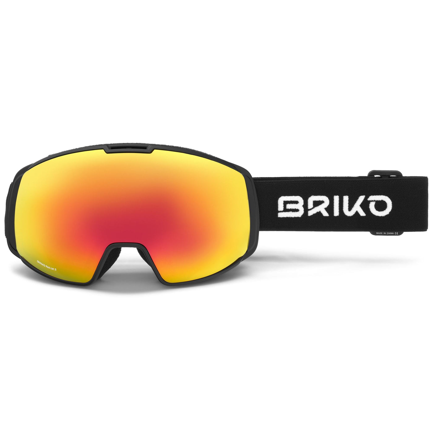 Goggles Unisex KILI FREE FIGHTER 7.6 OTG Ski  Goggles BLACK - RM3 Dressed Front (jpg Rgb)	