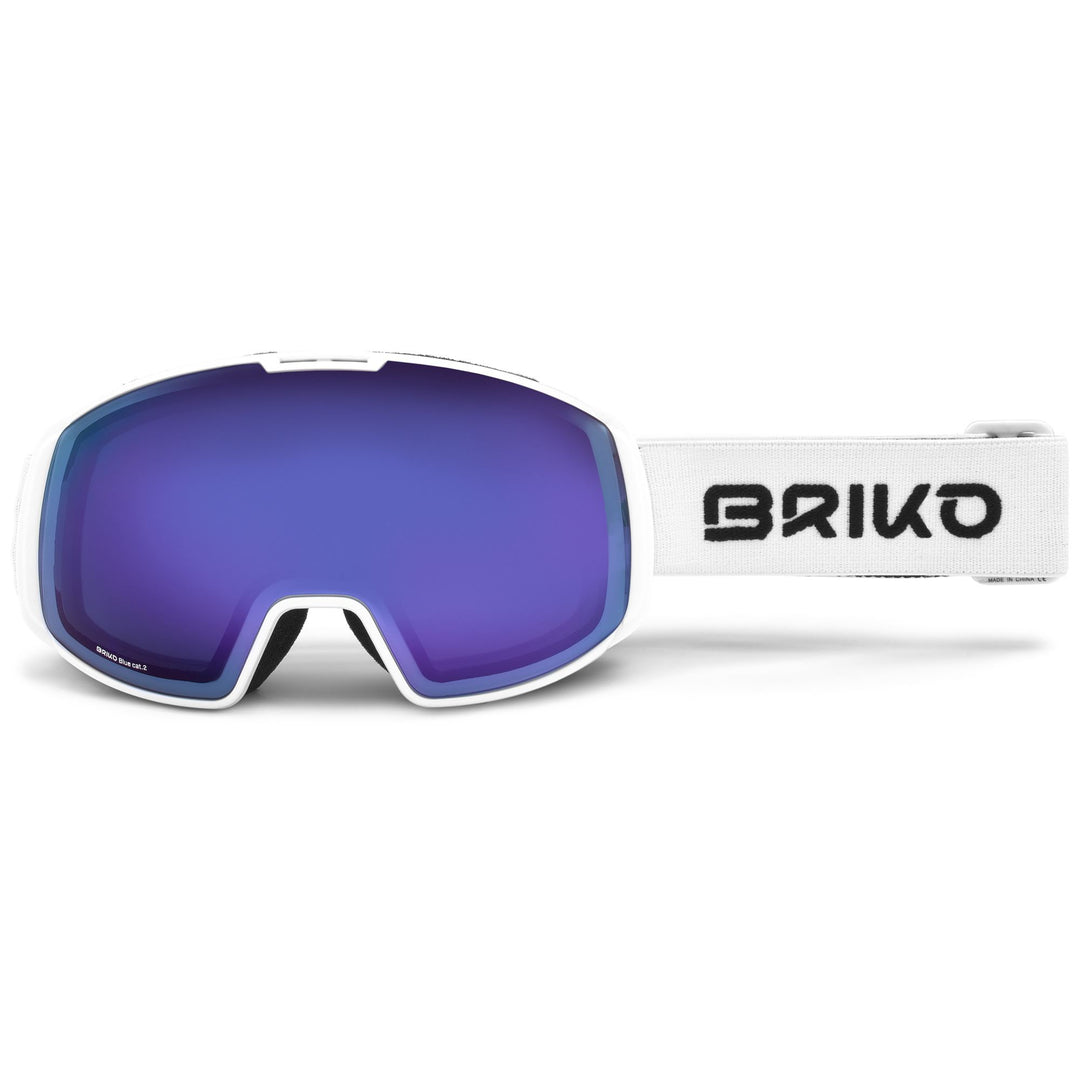 Goggles Unisex KILI FREE FIGHTER 7.6 OTG Ski  Goggles WHITE - BM2 Dressed Front (jpg Rgb)	