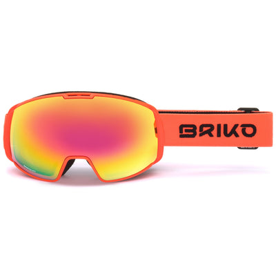 Goggles Unisex KILI FREE FIGHTER 7.6 OTG Ski  Goggles ORANGE FLAME - RM3 Dressed Front (jpg Rgb)	