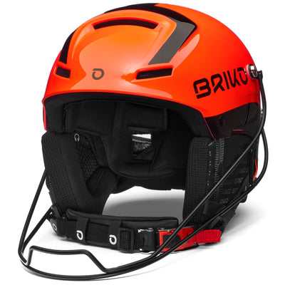 Helmets Unisex SLALOM EPP Helmet SHINY ORANGE - BLACK Photo (jpg Rgb)			