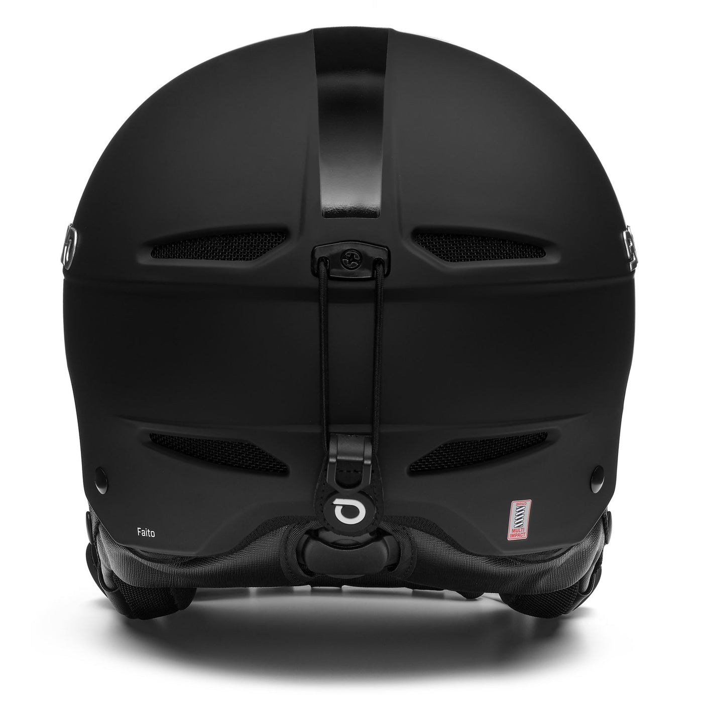 Helmets Unisex FAITO EPP Helmet MATT BLACK | briko Dressed Back (jpg Rgb)		