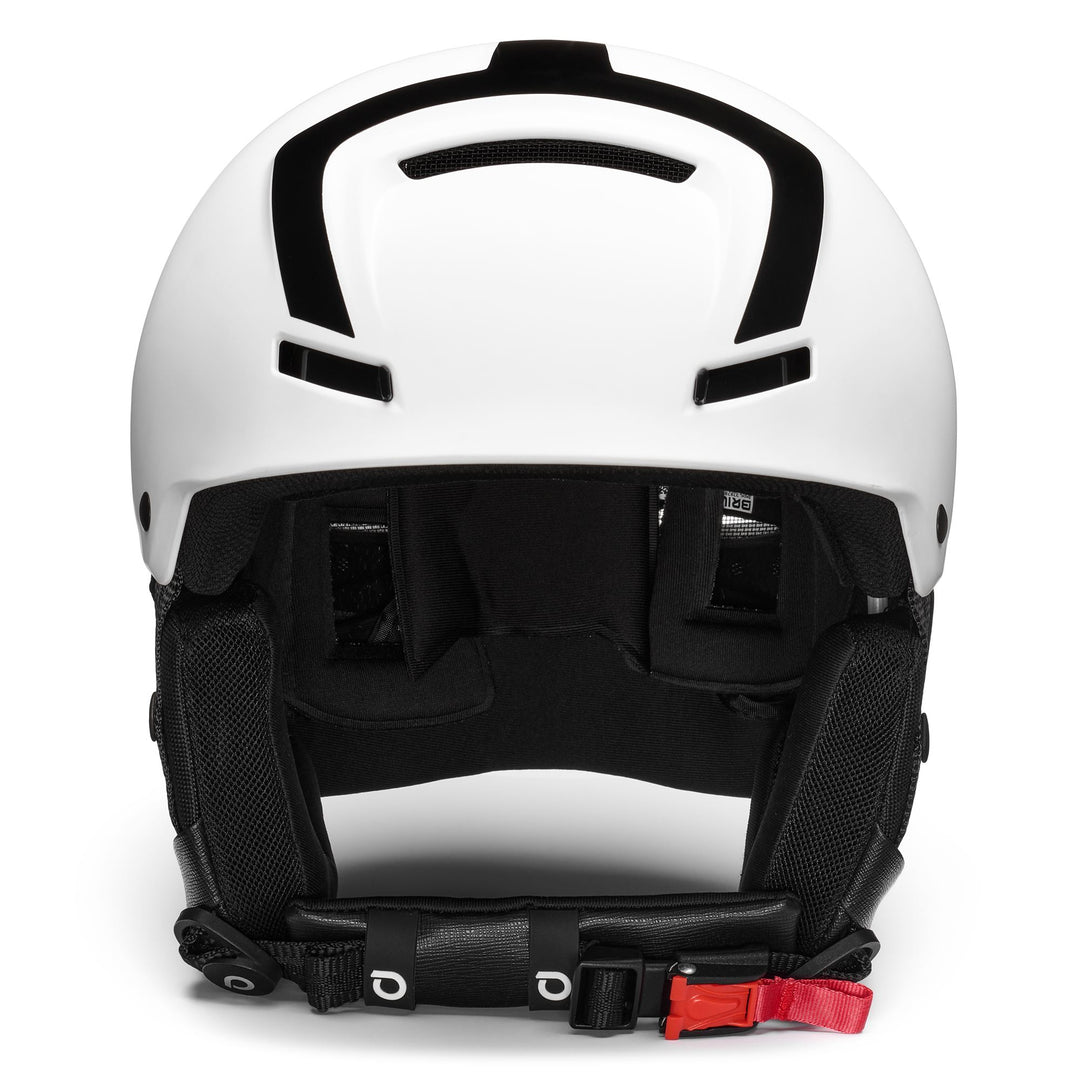 Helmets Unisex FAITO EPP Helmet MATT WHITE - BLACK | briko Dressed Side (jpg Rgb)		