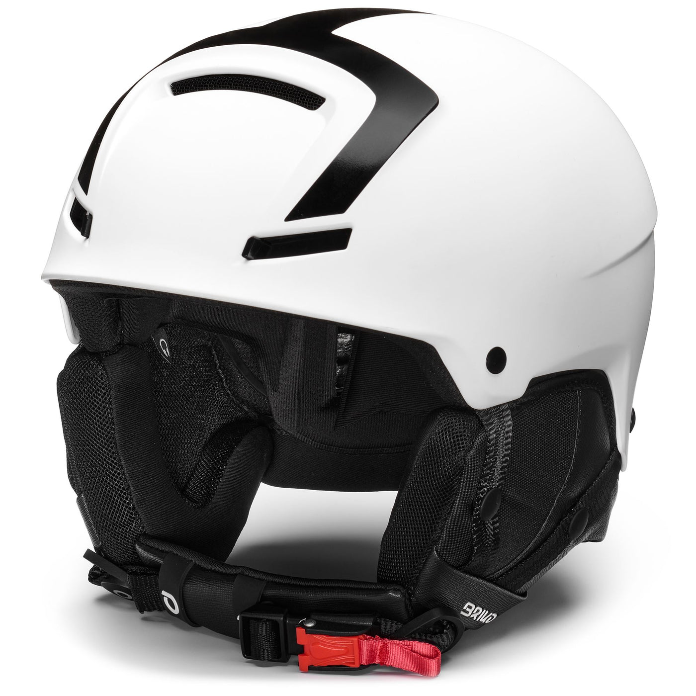 Helmets Unisex FAITO EPP Helmet MATT WHITE - BLACK | briko Photo (jpg Rgb)			