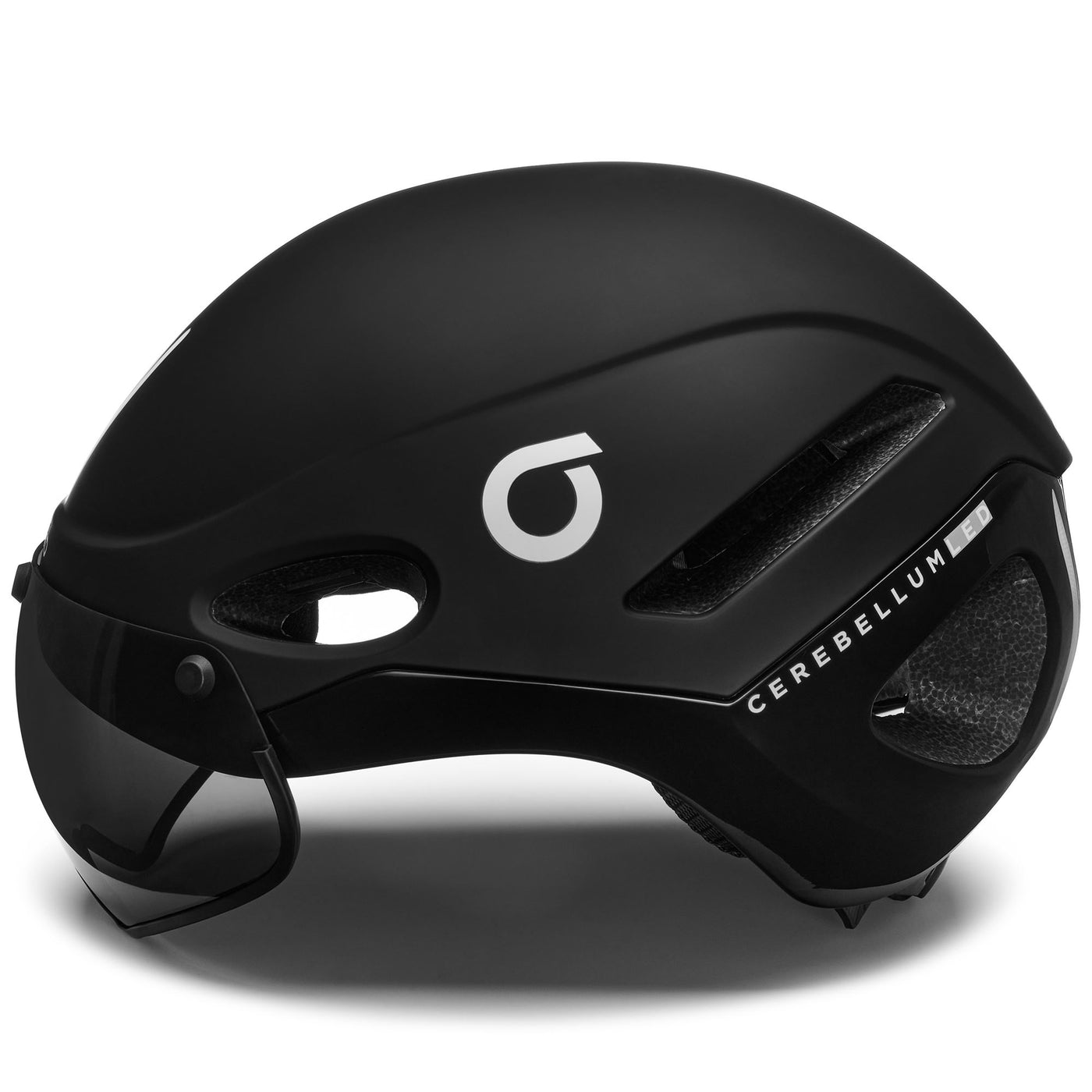 Helmets Unisex E- ONE VISOR Helmet BLACK ALICIOUS Dressed Side (jpg Rgb)		